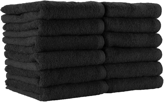 Consistent Arkwright Bleach Resistant Salon Towels 12 Pack Minimalist