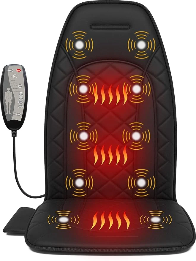 Innovative Vibraiton Back Massager for Chair Massage Seat Cushion Back Massage Pad Top-Quality