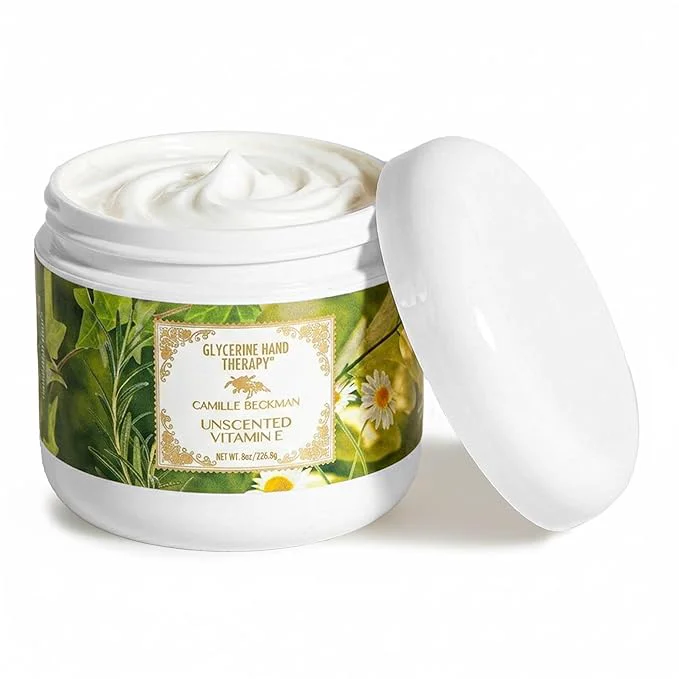 Traditional Camille Beckman Glycerine Hand Therapy Cream Vitamin E Unscented 8 Ounce Original