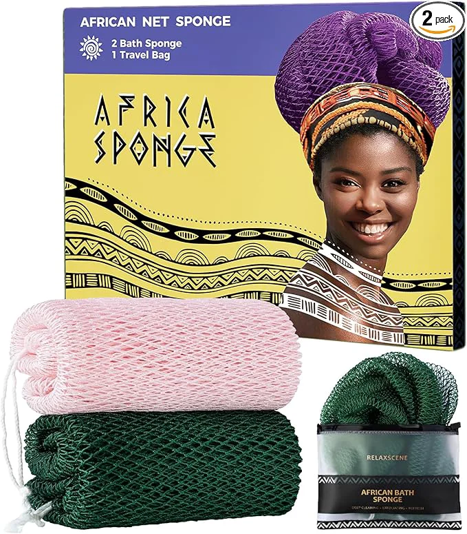Responsible Afro Scrubber African Net Sponge Prestigious