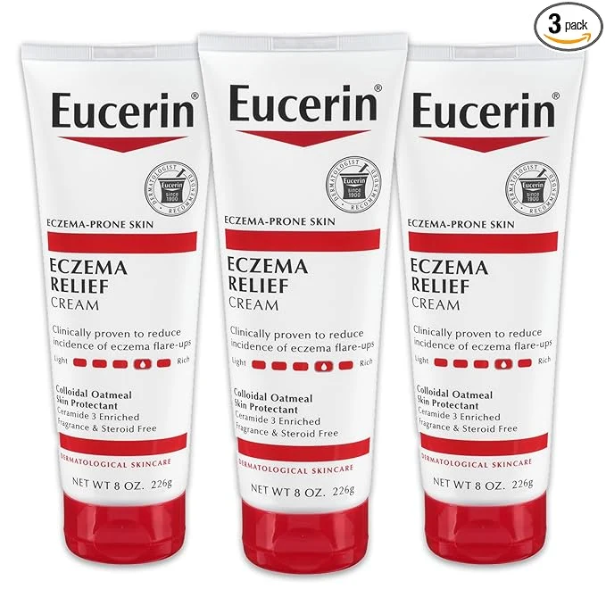 Top-Quality Eucerin Eczema Relief Cream Full Body Lotion Comfortable