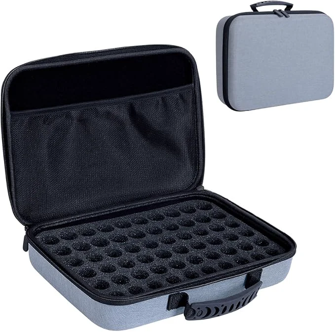 Detailed Essential Oils Carrying Case Holds 60 Grids Sustainable