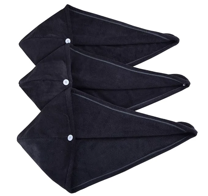 Durable HOPESHINE Women’s Soft Shower Hair Towel Twist Hair Turban Wrap Drying Cap Elegant