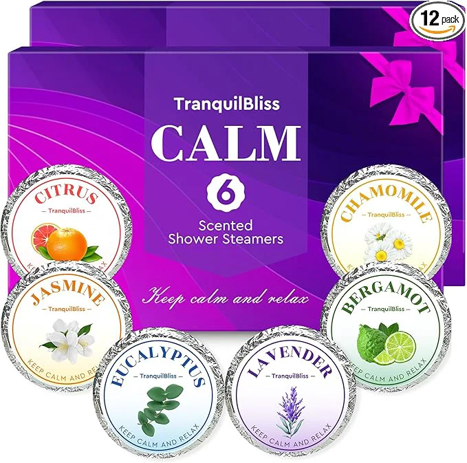 Authentic TranquilBliss Shower Steamers Shower Bombs Efficient
