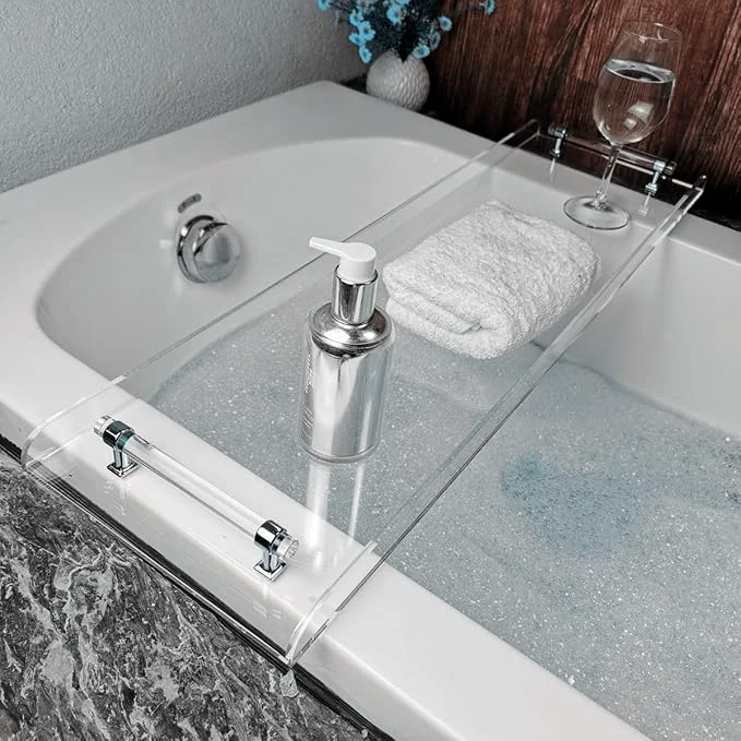 Solid 42 transaprent Bathtub Caddy Trusted