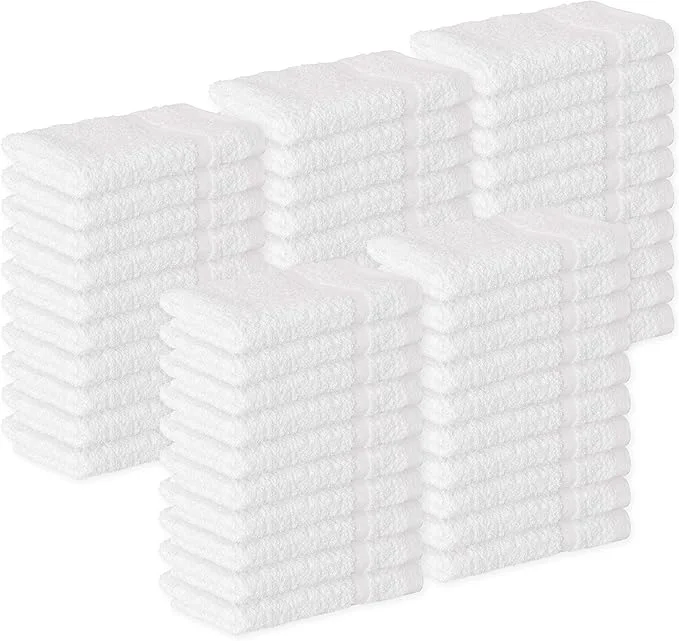 Versatile GREEN LIFESTYLE Washcloths 12 x 12 40 Pack Fashionable