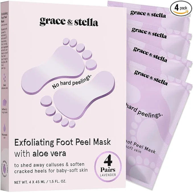 Environmentally Friendly grace stella Award-Winning Foot Peel Mask Certified