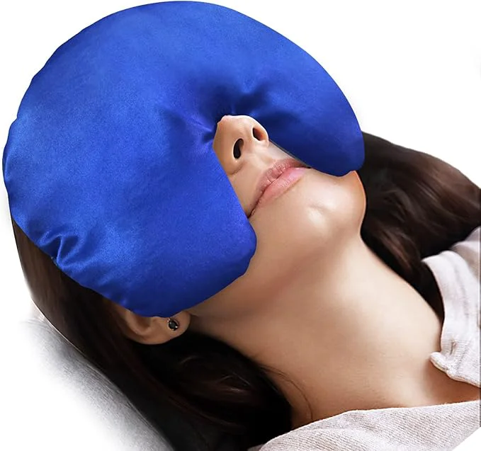 Functional Atsuwell Sinus Mask Warm Cold Compress Eye Mask Premium Material
