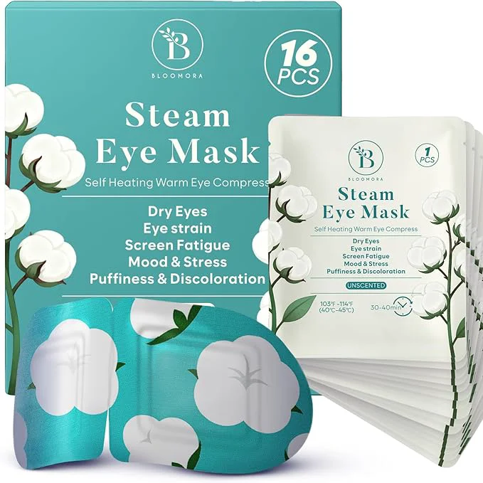 Versatile 16 Pack Unscented Steam Eye Mask Dependable