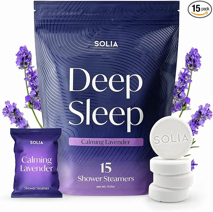 Modern Solia Lavender Shower Steamers Aromatherapy 15-Pack Classic