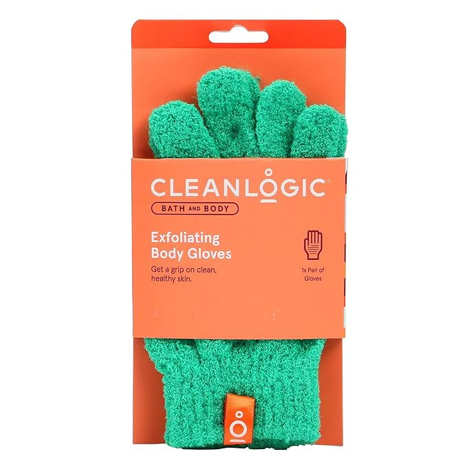 Original Design Clean Logic Stretch Bath Shower Gloves Organic