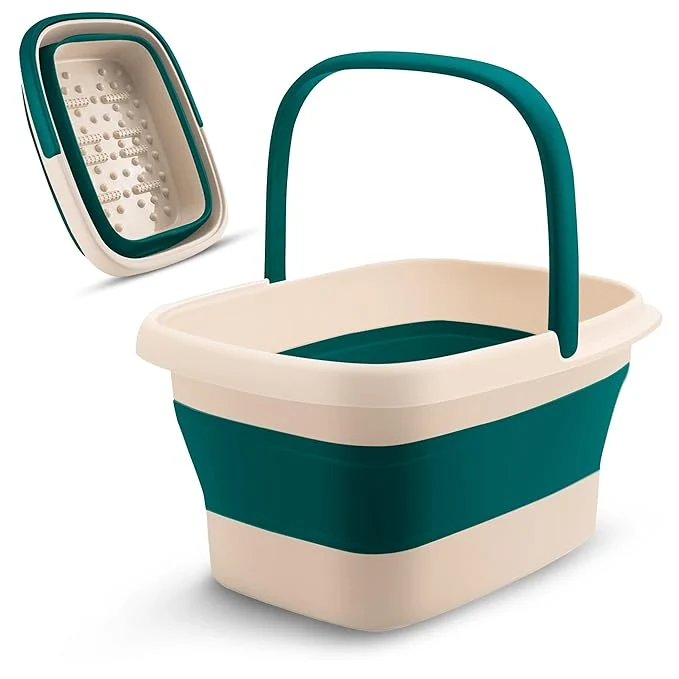Easy-to-Use Fivona Collapsible Foot Bath Basin Efficient