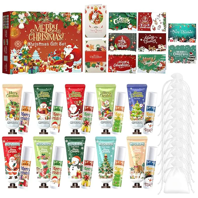 Luxury JAOJAO Christmas Lip Balm Bulk Christmas Hand Cream Healthy