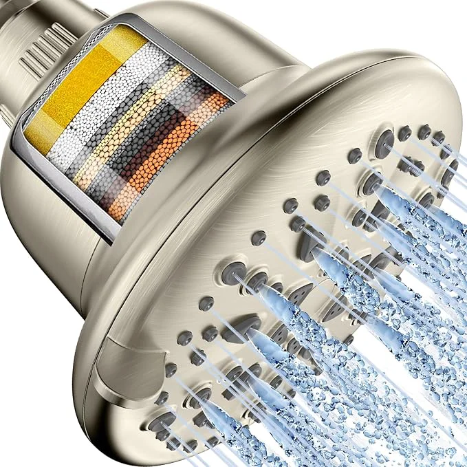 High-Performance Cobbe Filtered Shower Head 7 Modes High Pressure Shower Heads Sophisticated
