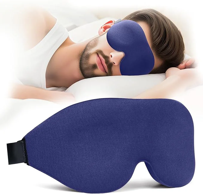 Optimized NEWVANGA Sleep Mask for Back and Side Sleeper Block Out Light Luxury Sleeping Premium Material