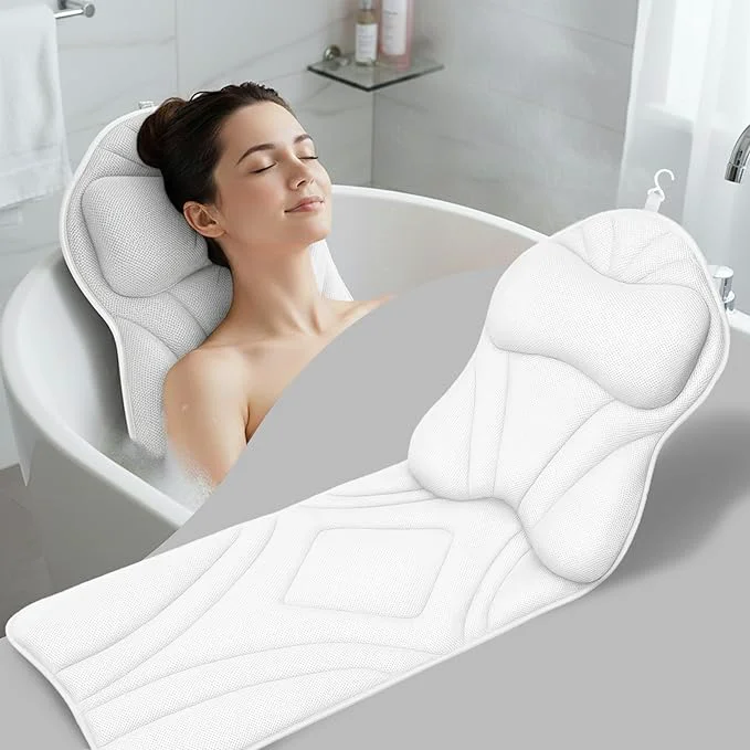 Fine Rylor Full Body Bath Pillow – Luxury Cushion Efficient