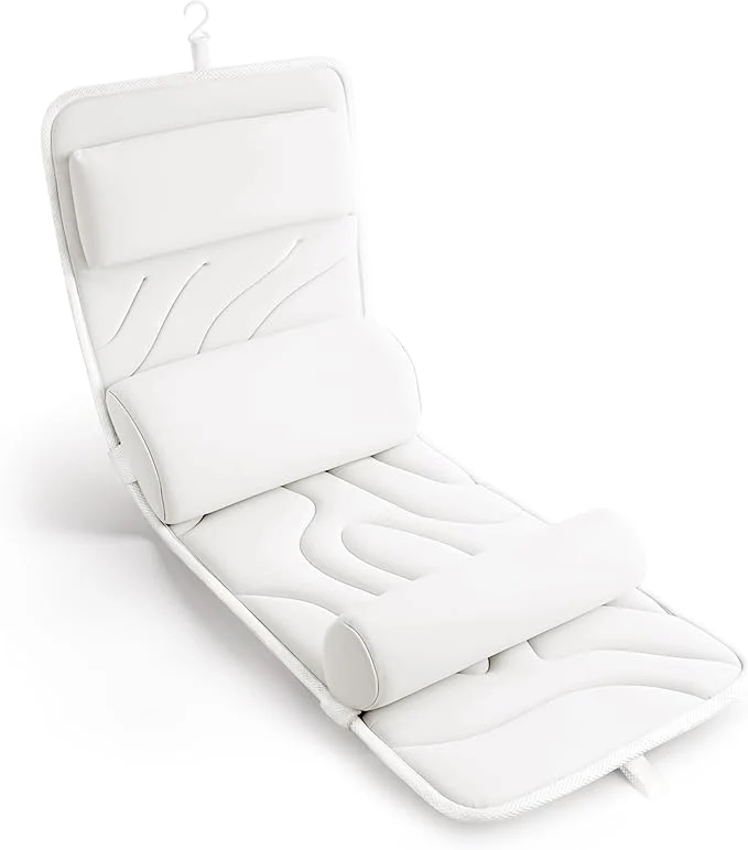 Classic Sunlit Ultra Soft Full Body Bath Pillow Pure