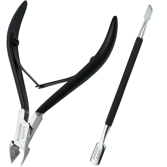 Prestigious Professional Cuticle Cutter Pusher Trimmer Manicure Tools Comfortable