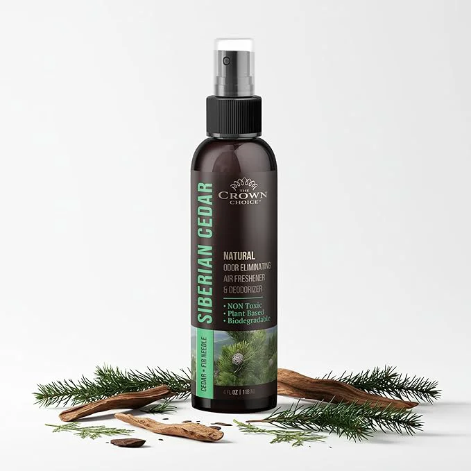 Safe Non-Toxic Odor Eliminator Natural Cedar Air Freshener Spray Top-Quality