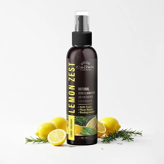 Consistent Lemon Zest Natural Air Freshener Spray Genuine