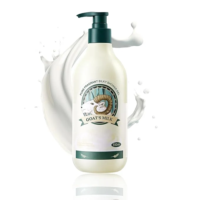 Smooth Goat Milk Body Wash Foaming Bath Stylish