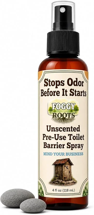 Elegant Unscented Pre-Poop Toilet Spray – Stops Odor Before It Starts Bathroom Odor Healthy