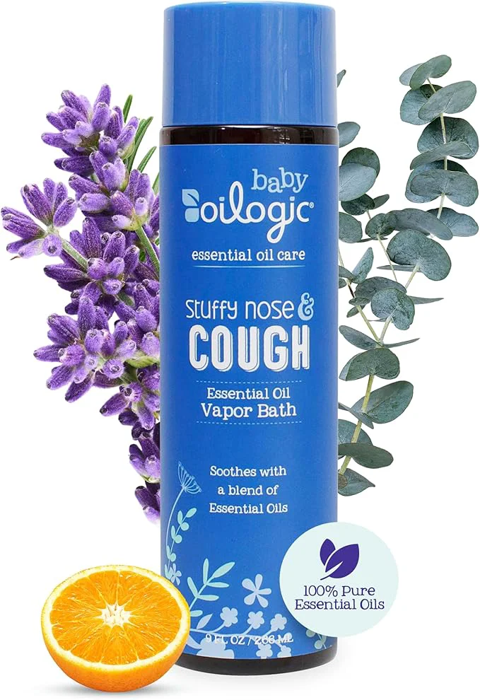 World-Class Oilogic Stuffy Nose and Cough Vapor Bath Relief Fashionable