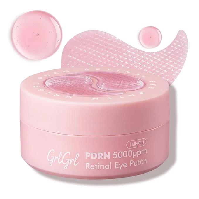 Top-Quality PDRN Eye Patches 5000ppm Anti Smile Line Wrinkle Under Eye Patches Salmon Trusted
