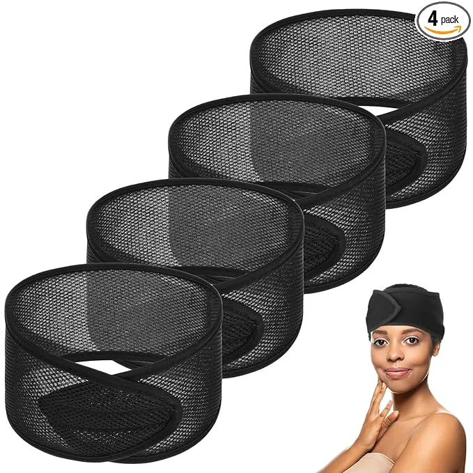 Trusted CIATBYYJ 4Pcs Mesh Hair Wraps Thicker Soft Head Wraps First-Class