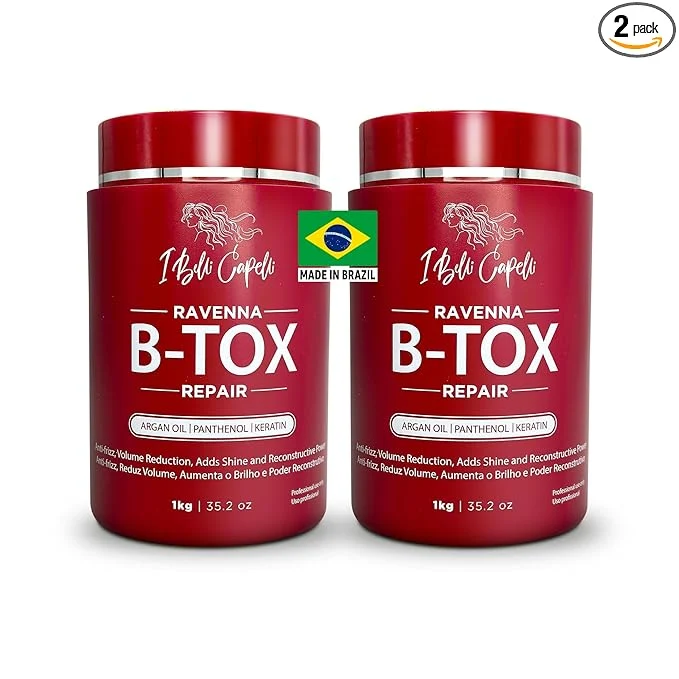 Premium B-tox Repair Mask by Ibellicapelli Anti-frizz Hair Rejuvenation Authentic