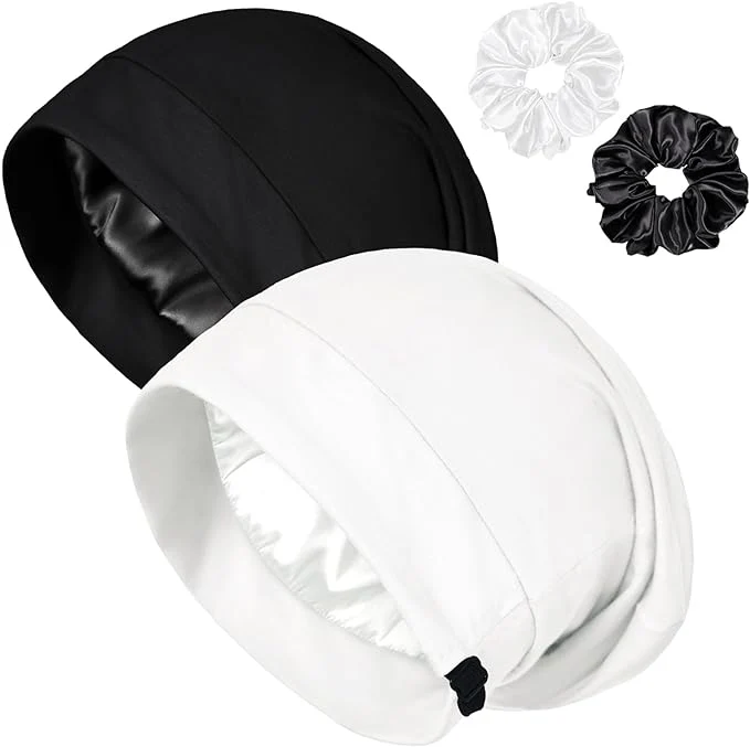 Trusted Satin Bonnet for Sleeping Night Cap Adjustable Satin Lined Silk Bonnets Sleep Eco-Friendly