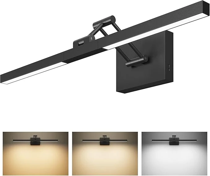 Elegant VONLUCE 24 LED Bathroom Vanity Light 3CCT Modern Vanity Lights Carefully Designed