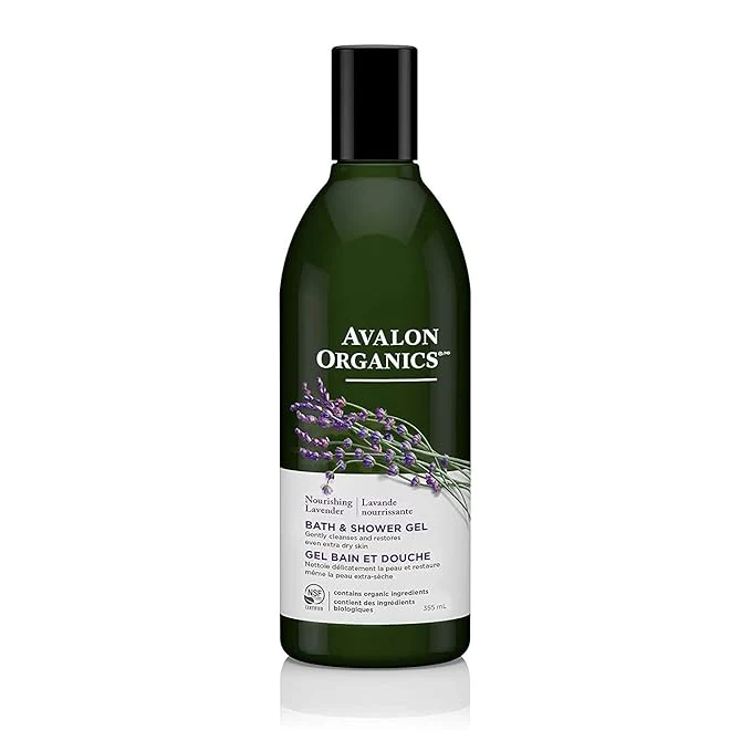 Certified Avalon Organics Bath Shower Gel Nourishing Lavender 12 Oz First-Class