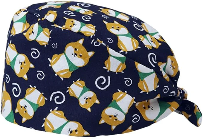 High-Performance Cute Printed Working Cap for Women Men Safe
