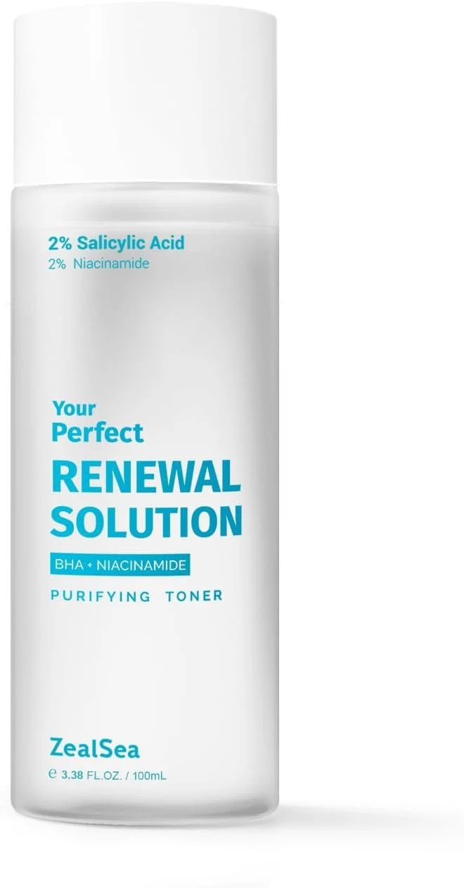 Quality ZealSea Salicylic Acid Toner BHA Liquid Exfoliant Pore Minimizer Organic
