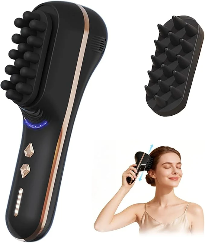 Reusable Electric Scalp Massager for Full-Body Relaxation Authentic