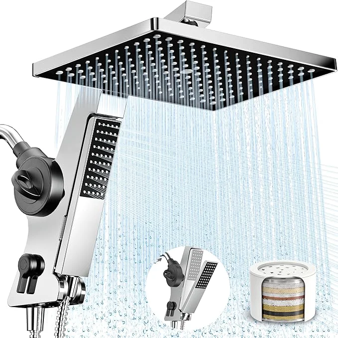 Next-Generation MakeFit Filtered Rain Shower Head High-Quality