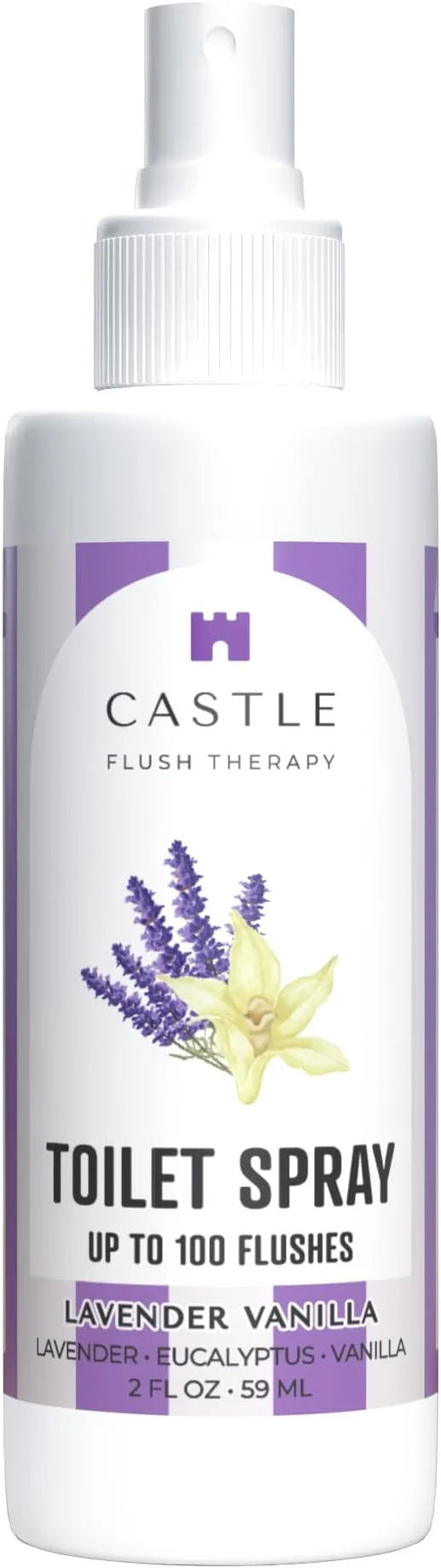 Enhanced Castle Flush Therapy Toilet Spray Premium Material