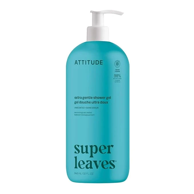 Clean ATTITUDE Body Wash EWG Shower Gel Dermatologically Tested Plant and Official