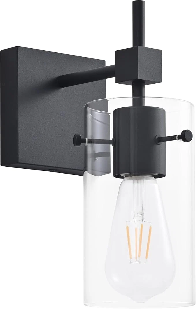 Pure SOLFART 1 Light Vintage Vanity Light Bathroom Light Fixture Over Mirror Wall Sophisticated