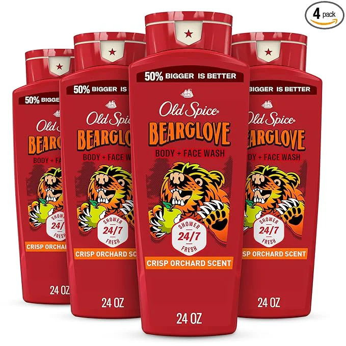 Minimalist Old Spice Cleansing Body Wash for Men 3X Defense 24 7 Shower Fresh Optimized