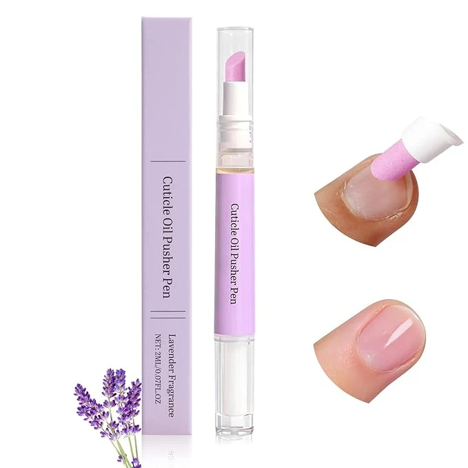 Dependable 2-in-1 Cuticle Oil Pusher Pen Healthy