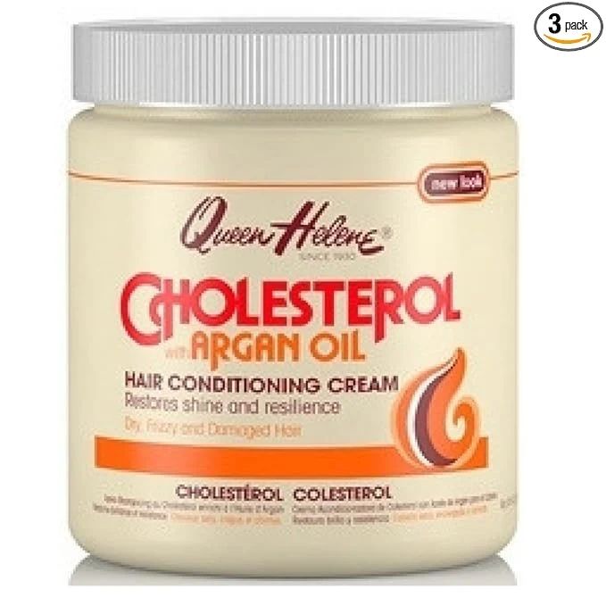 Fine Queen Helene Cholesterol Hair Conditioning Cream Relaxed