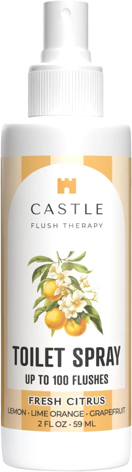 Traditional Castle Flush Therapy Toilet Spray Proven