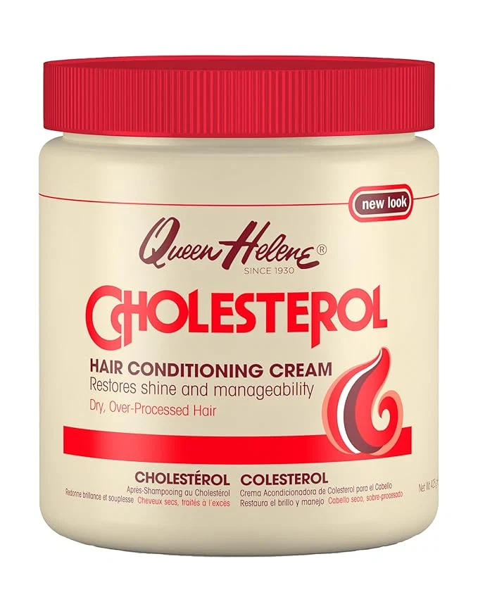 Exclusive Queen Helene Cholesterol Hair Conditioning Cream – Deep Repair Treatment Genuine