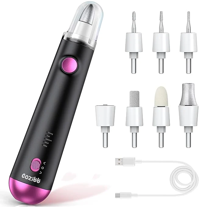 Efficient Electric Nail Drill 8-in-1 Cordless Electric Nail File Genuine