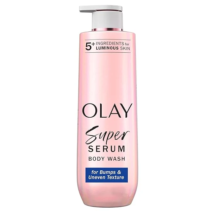 Specialty Olay Super Serum Body Wash for Rough Bumpy Skin Hydrating Renewing Serum Elite