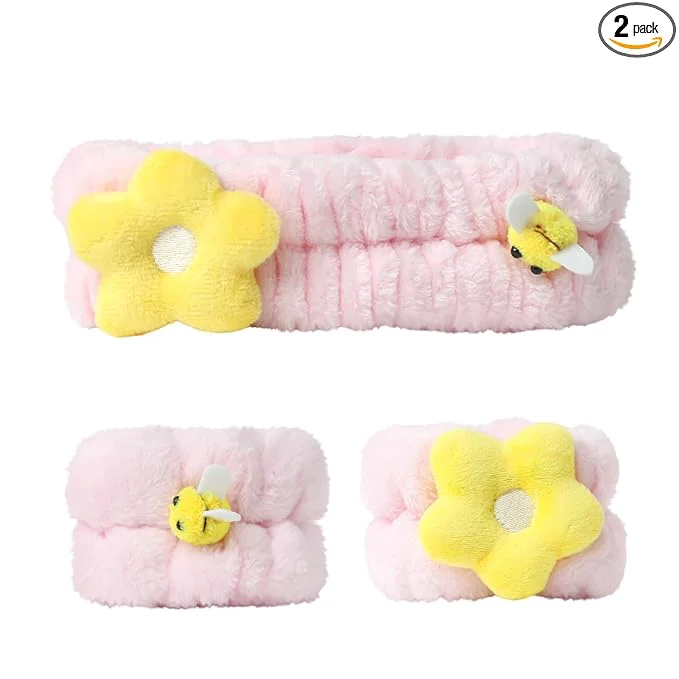 Secure SIGHT Kawaii Headband for Spa Washing Face Party Soft