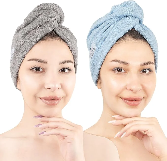Comfortable American Soft Linen Cotton Hair Towels First-Class