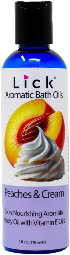 Versatile Lick Peaches and Whipped Ceam Aromatic Bath Oil Elite